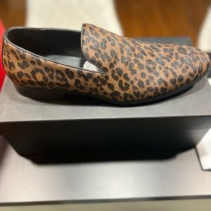 SAKS FIFTH AVENUE
Simba Leopard Print Calf Hair
Loafers